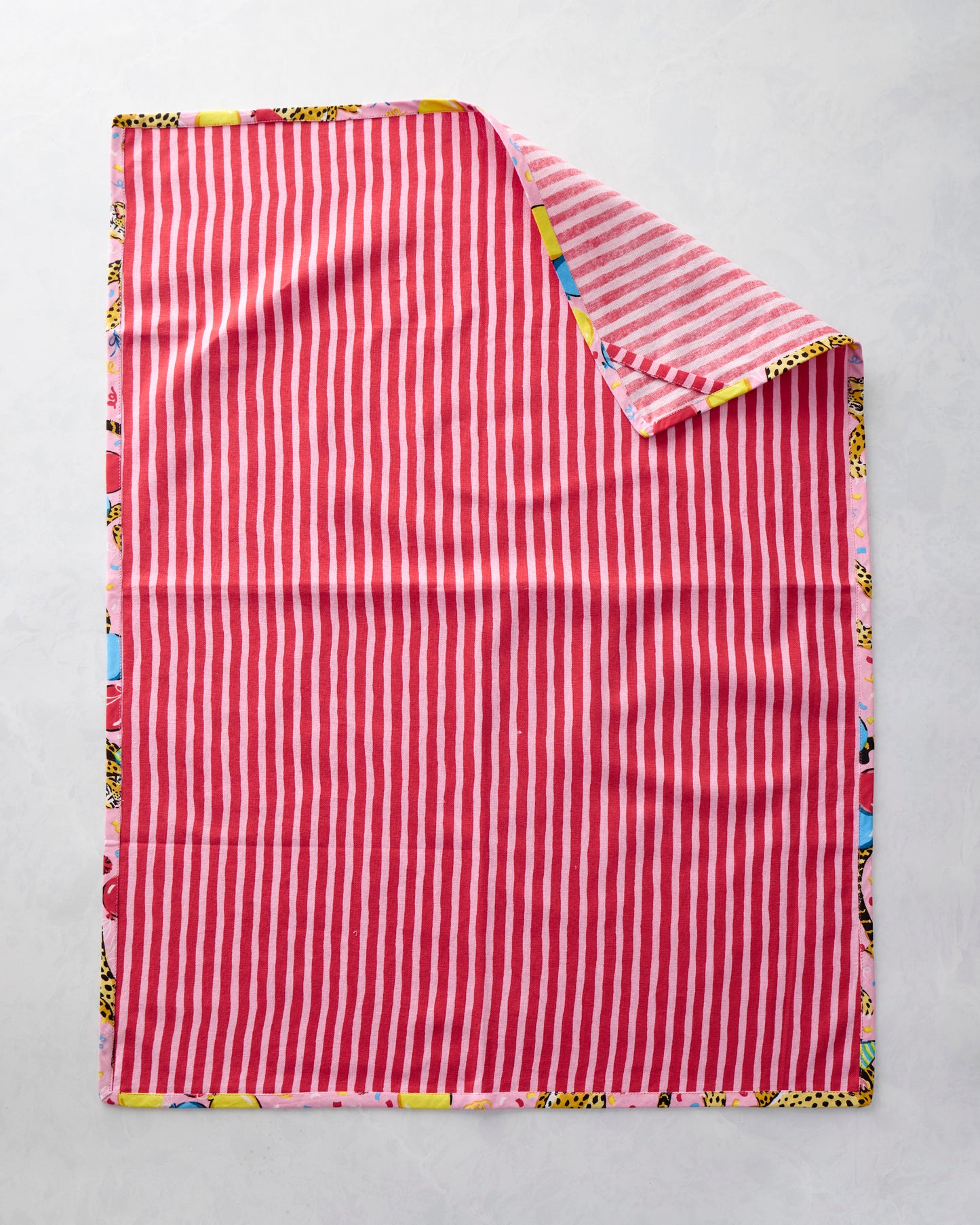 Birthday Bagheera - Tea Towels Set Of 2 - Pink Confetti - Printfresh