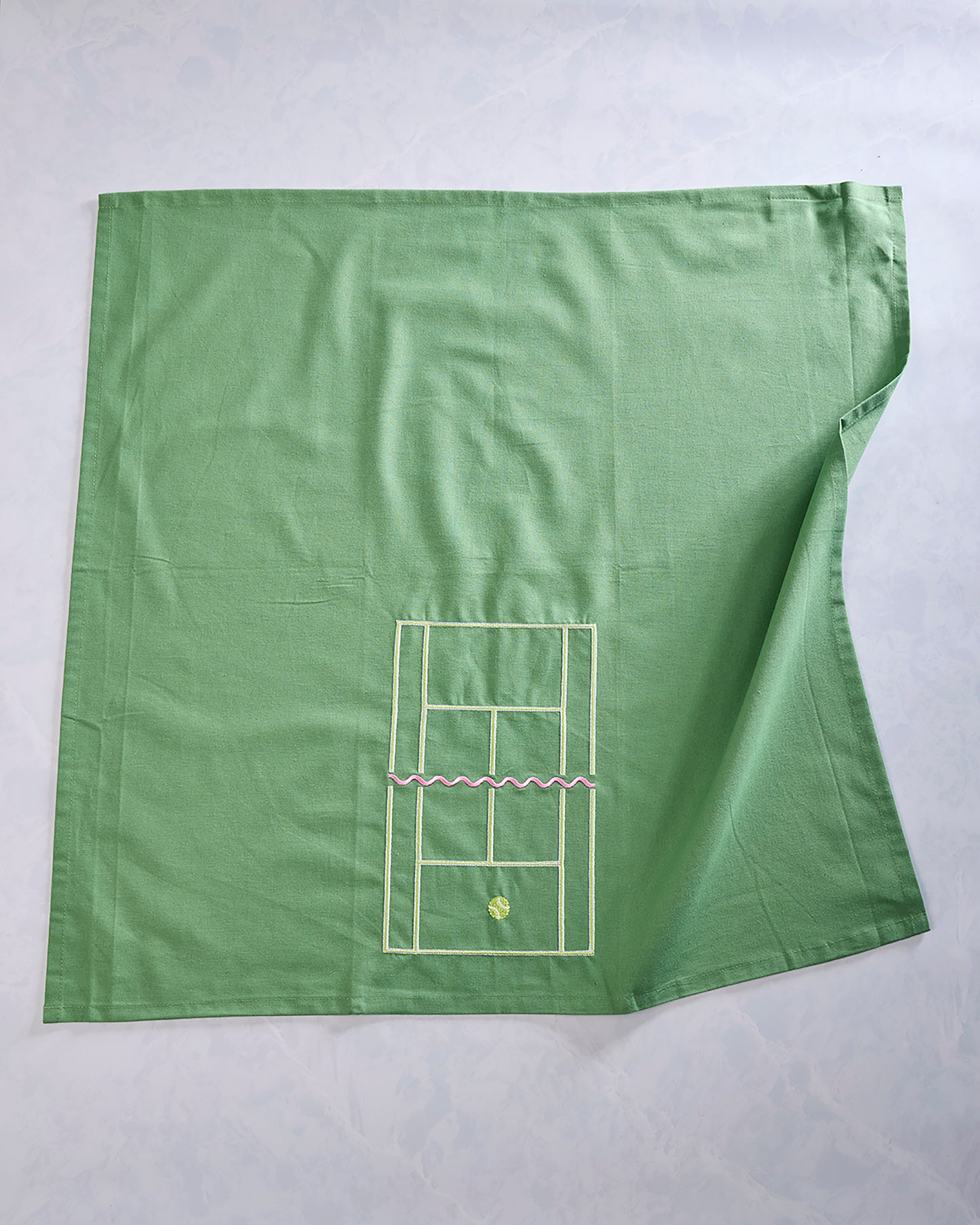 Green Combo - Tennis Time Tea Towel - Lynen