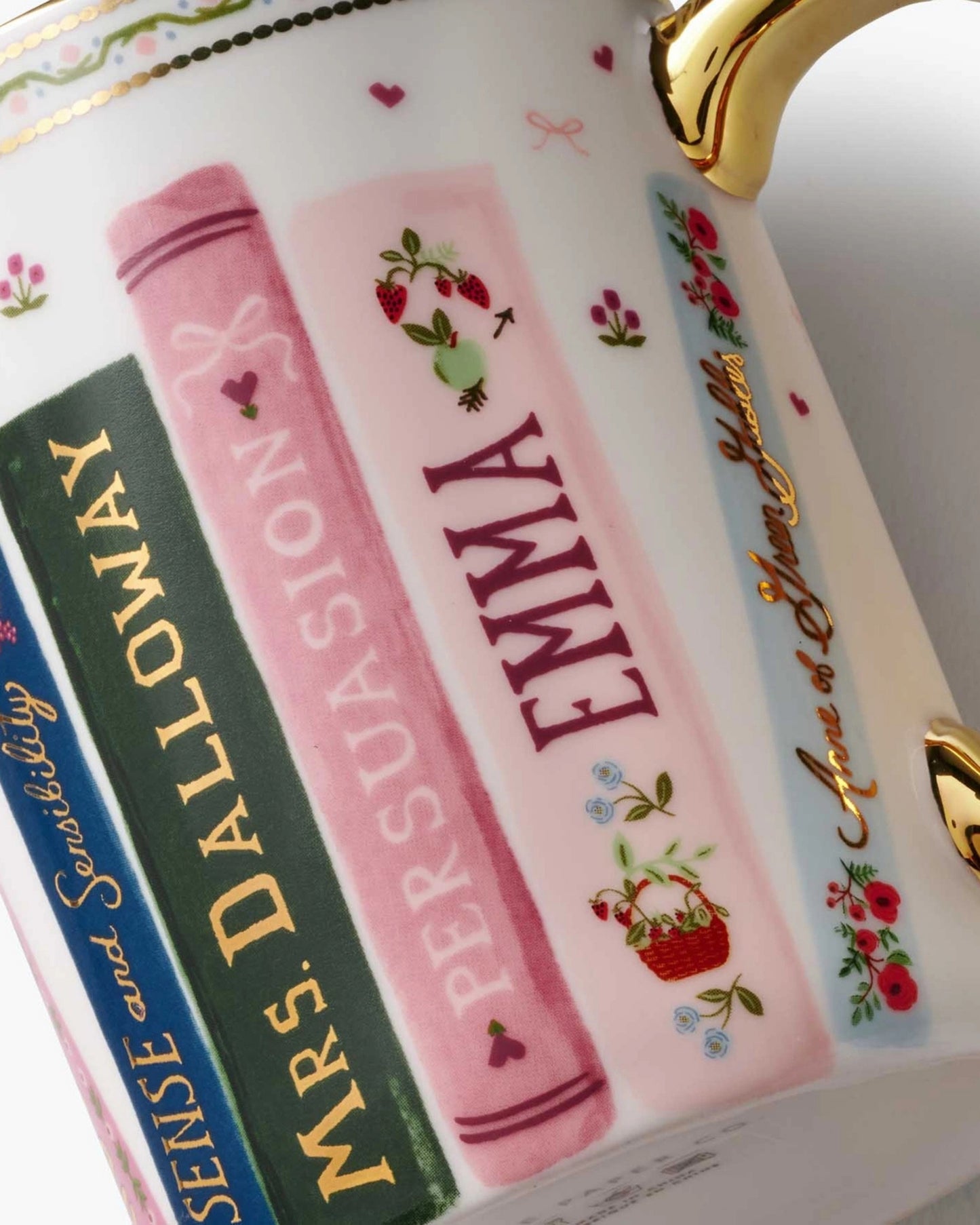 Rifle Paper Co. - Ladies Night Book Club Porcelain Mug - Pink Combo