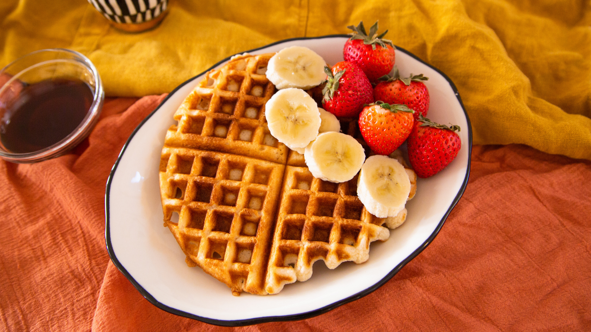 Easy Waffles Recipe from Scratch