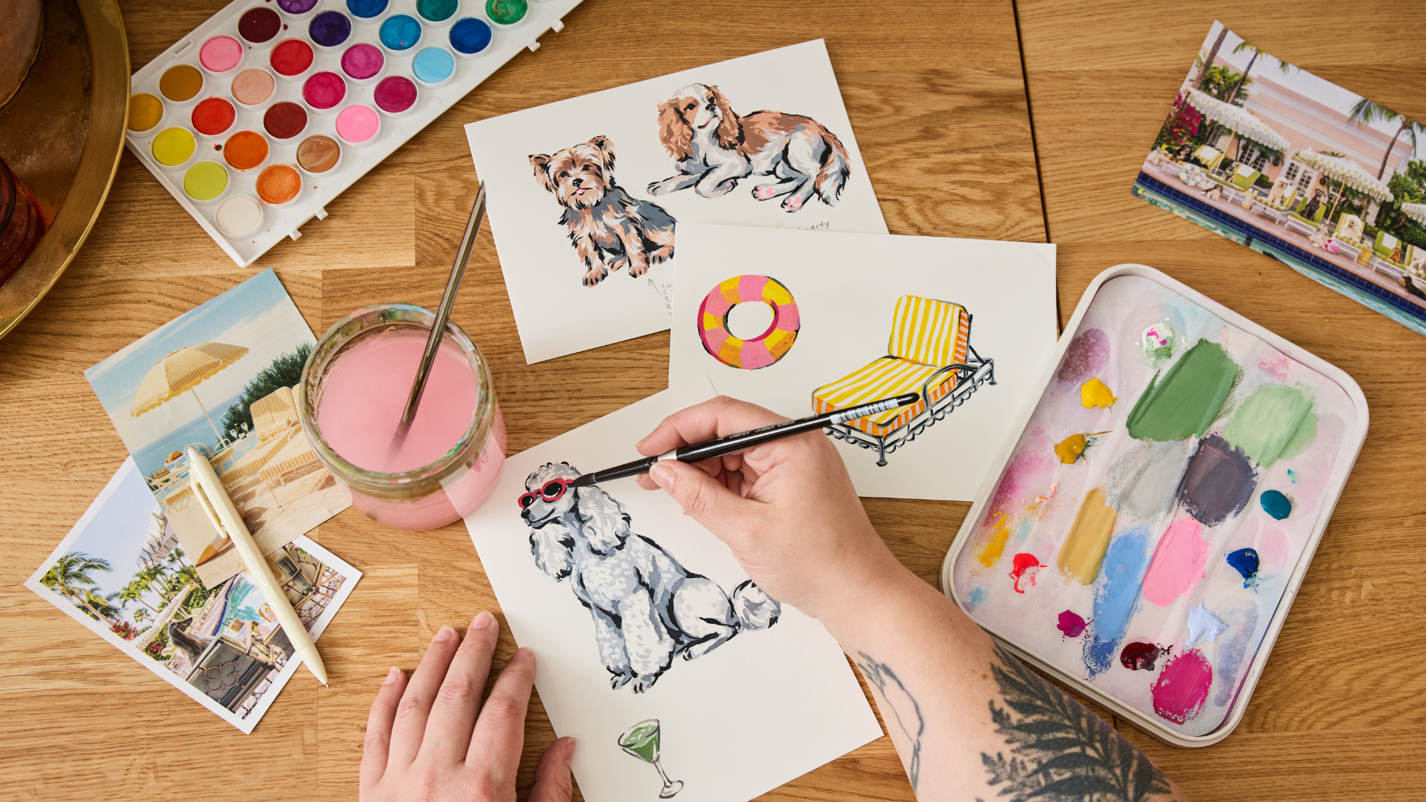 Behind the Print: Palm Royale Pooches