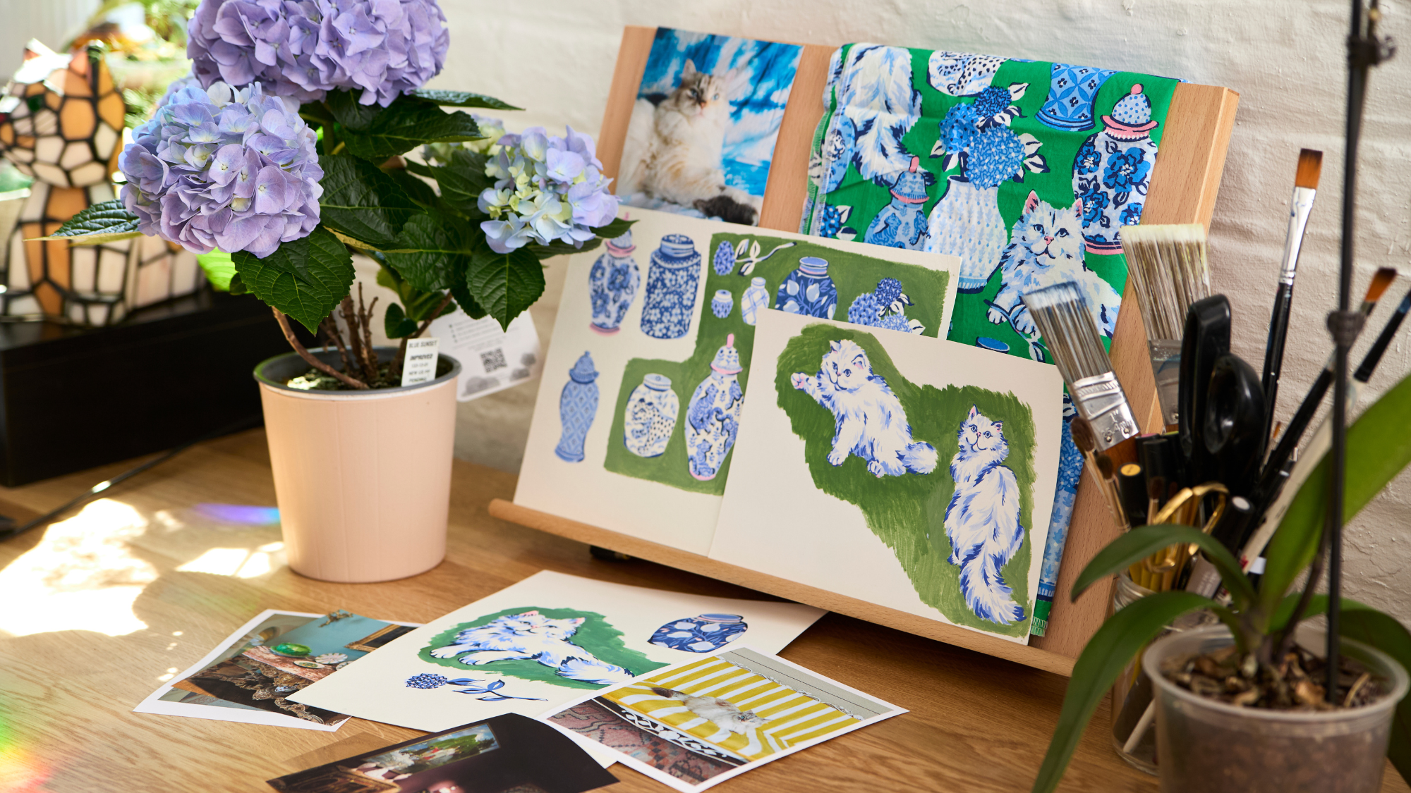 Behind the Print: Fancy Cat