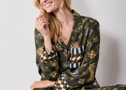 Satin Pajamas for Women in Eco Satin