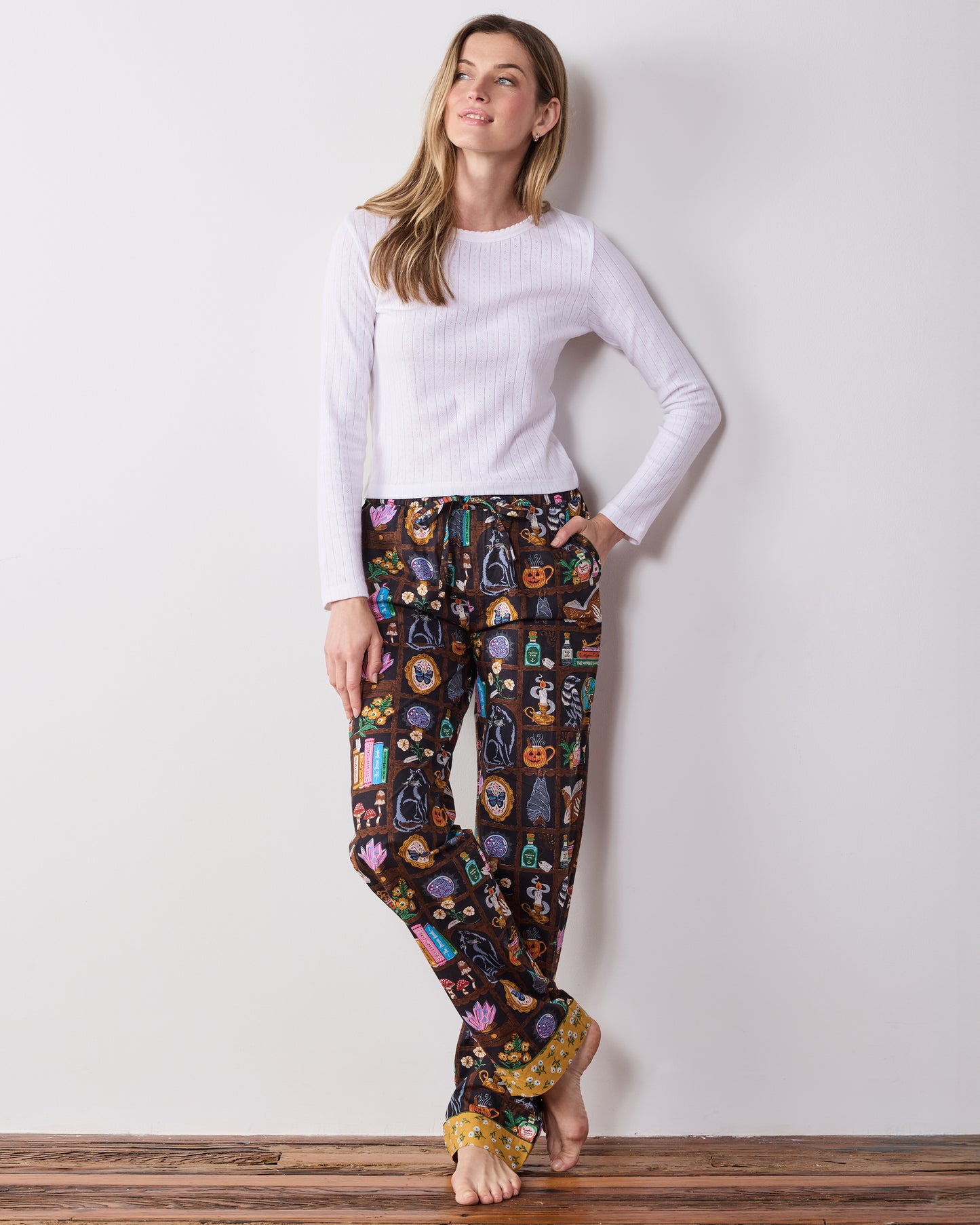 Enchanted Study - PJ Pants - Obsidian
