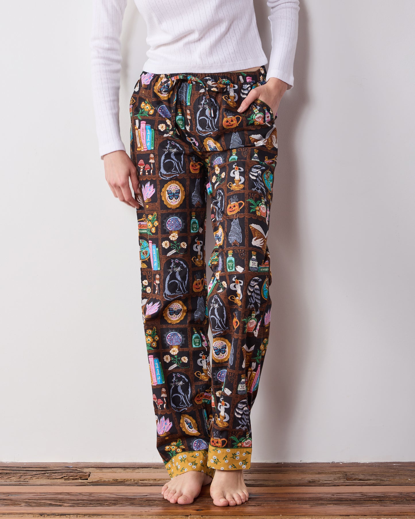 Enchanted Study - PJ Pants - Obsidian