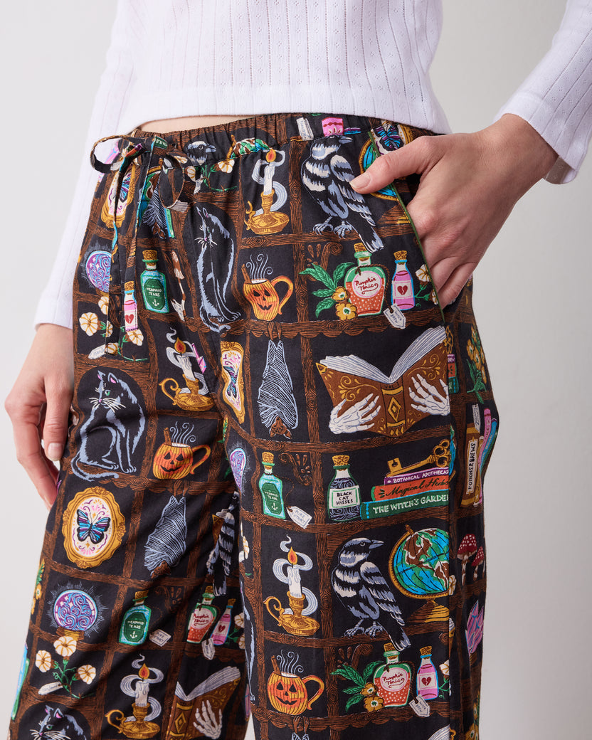 Enchanted Study - PJ Pants - Obsidian