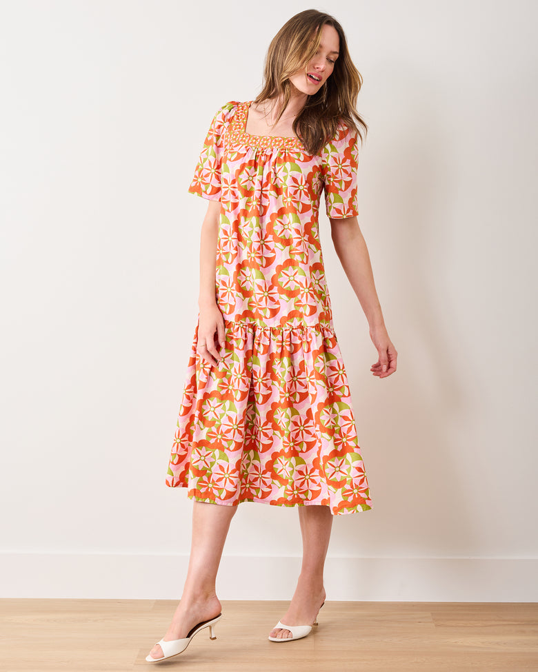 Flower Hour - Tara Dress - Lava Lamp - Printfresh