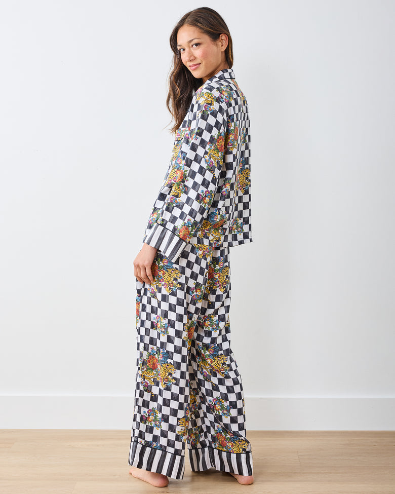 Courtly Check Bagheera - Eco Satin Soho Set - Floral - Printfresh