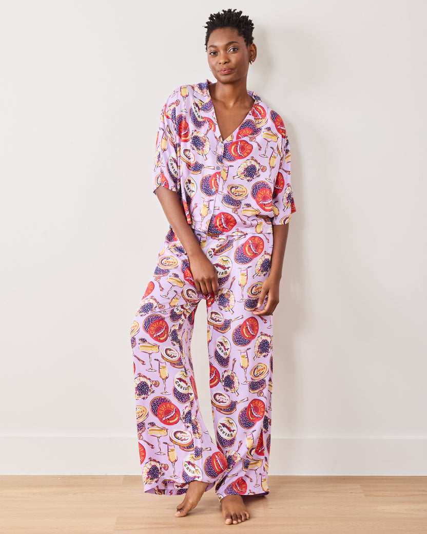 OLD FIT Champagne & Caviar - Eco Satin Wildest Dreams Set - Lavender Spritz - Printfresh