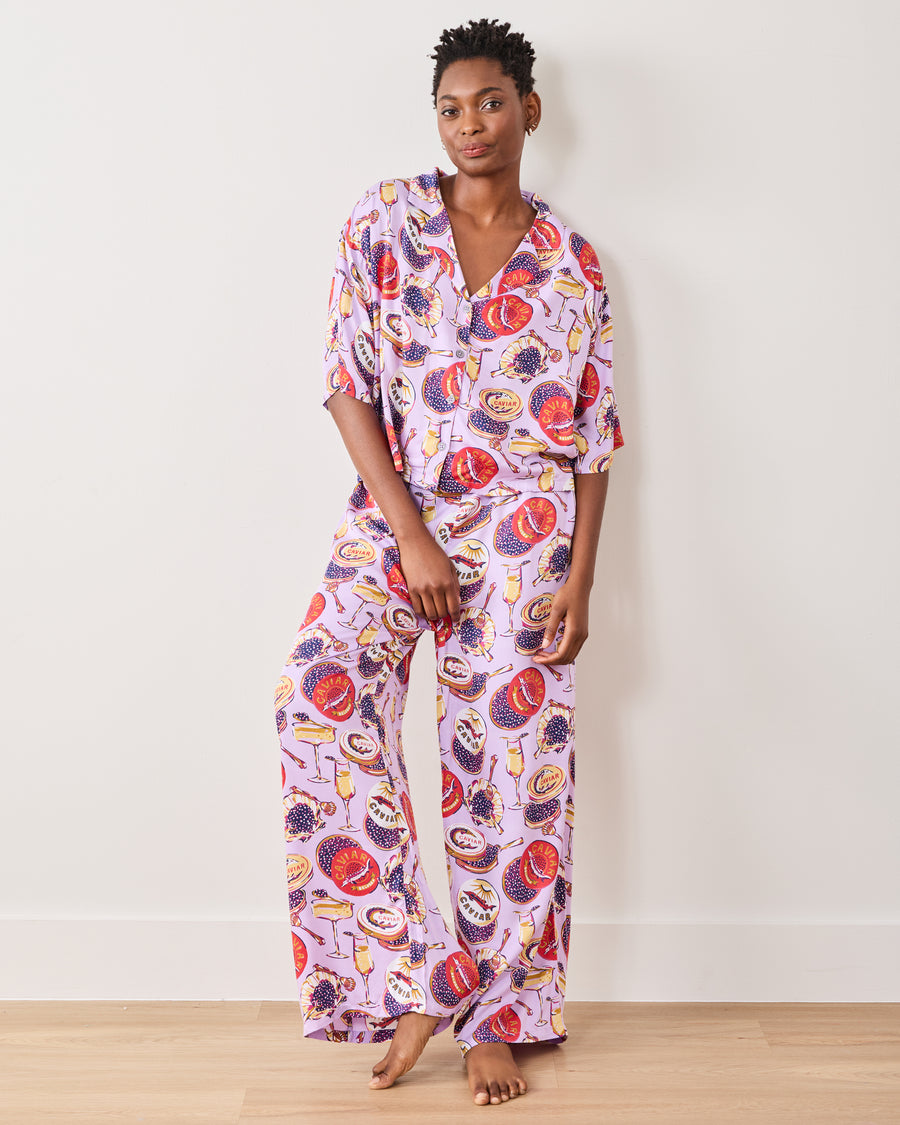 OLD FIT Champagne & Caviar - Eco Satin Wildest Dreams Set - Lavender Spritz - Printfresh