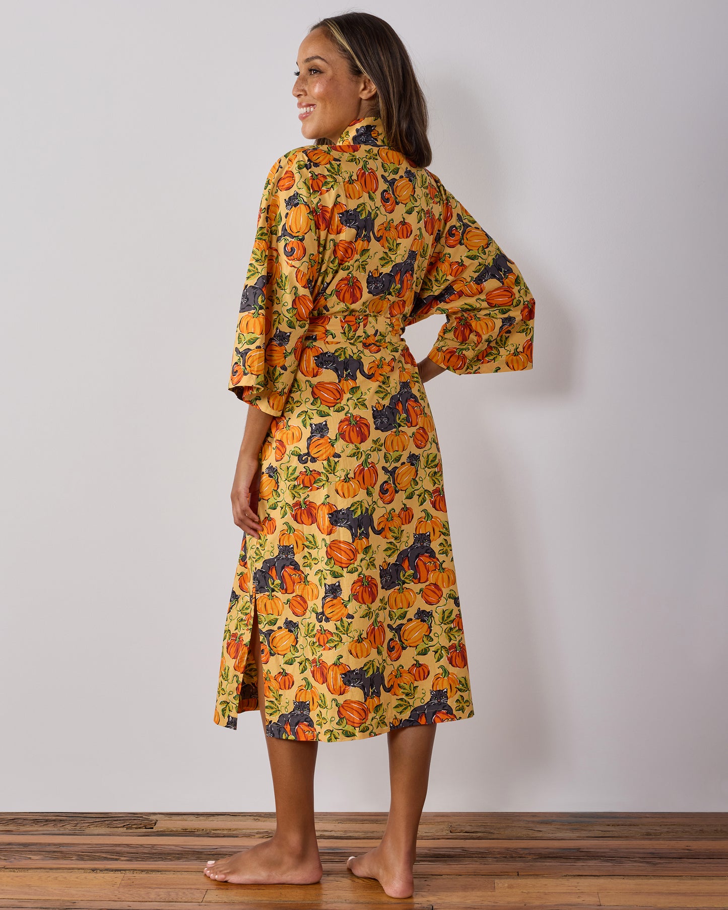 Pumpkin Prowl - Long Robe - Salted Caramel