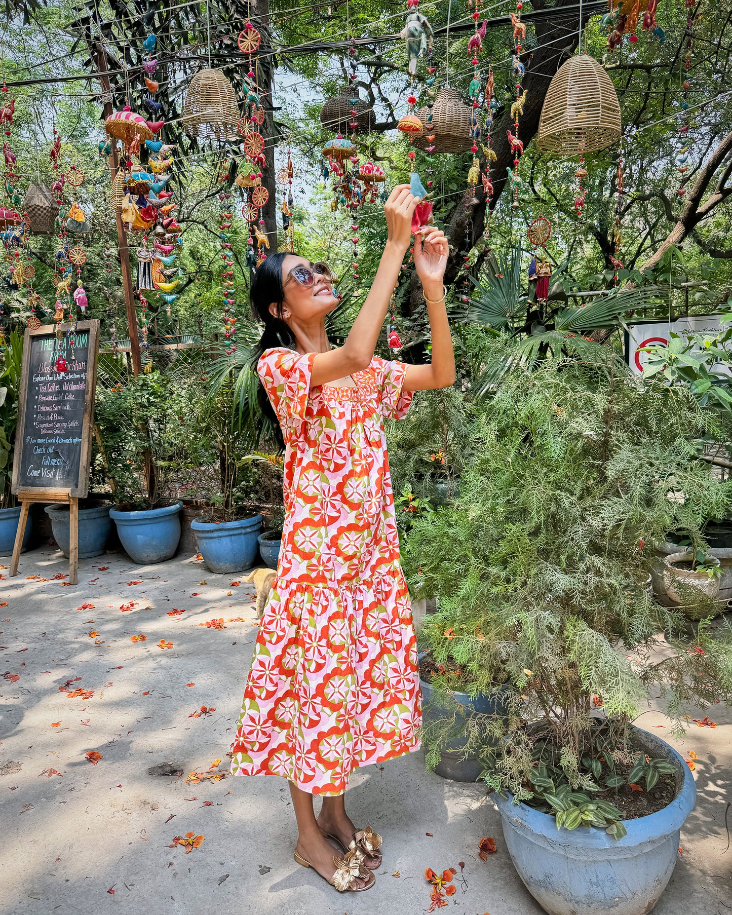 Flower Hour - Tara Dress - Lava Lamp - Printfresh