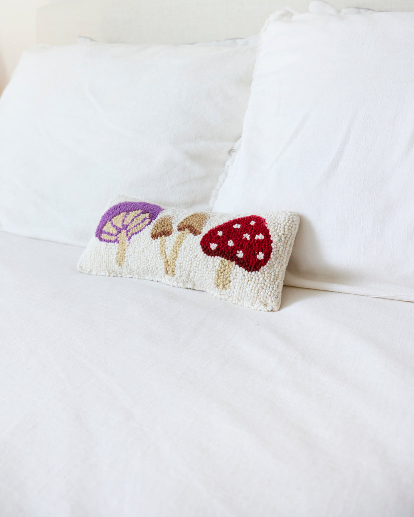 Mushrooms - Hook Accent Pillow - Printfresh