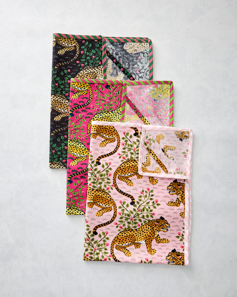Bagheera - Tea Towels Set of 3 - Multi - Printfresh