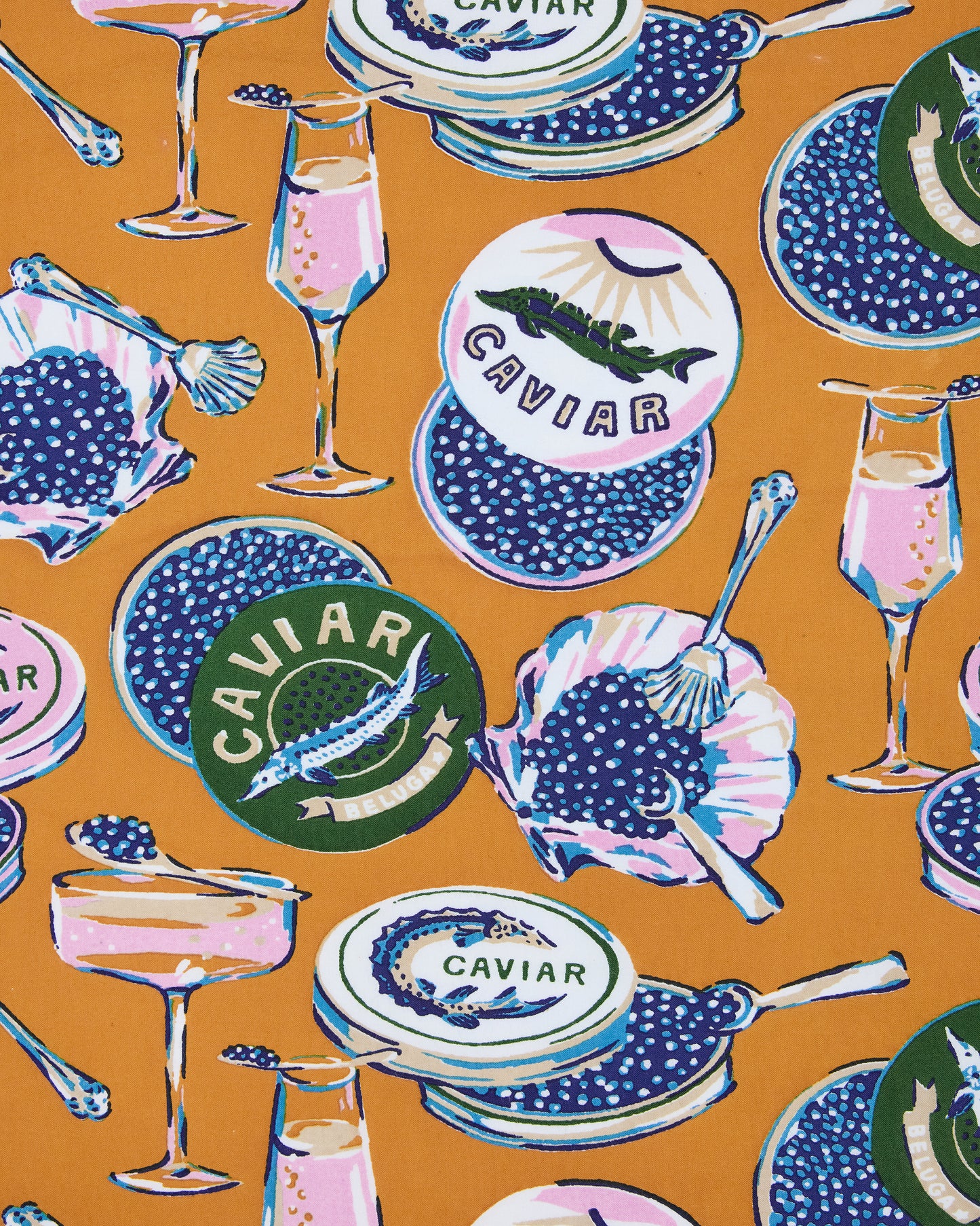 Champagne & Caviar - Astrid PJ Pant - Goldenrod