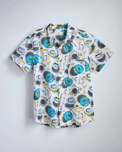 Champagne & Caviar - The Leo Shirt - Cloud