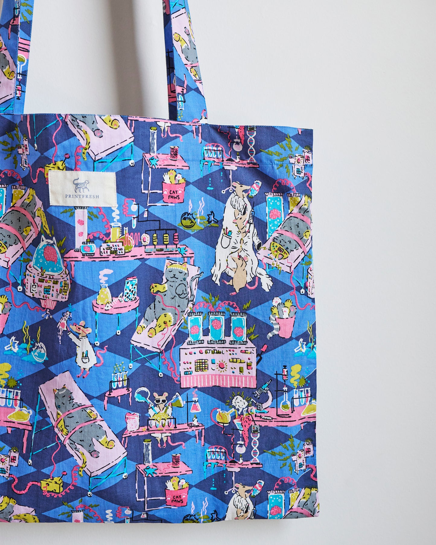 It’s Alive - Boyfriend Boxers & Go To Tote Bundle - Checkered Sapphire