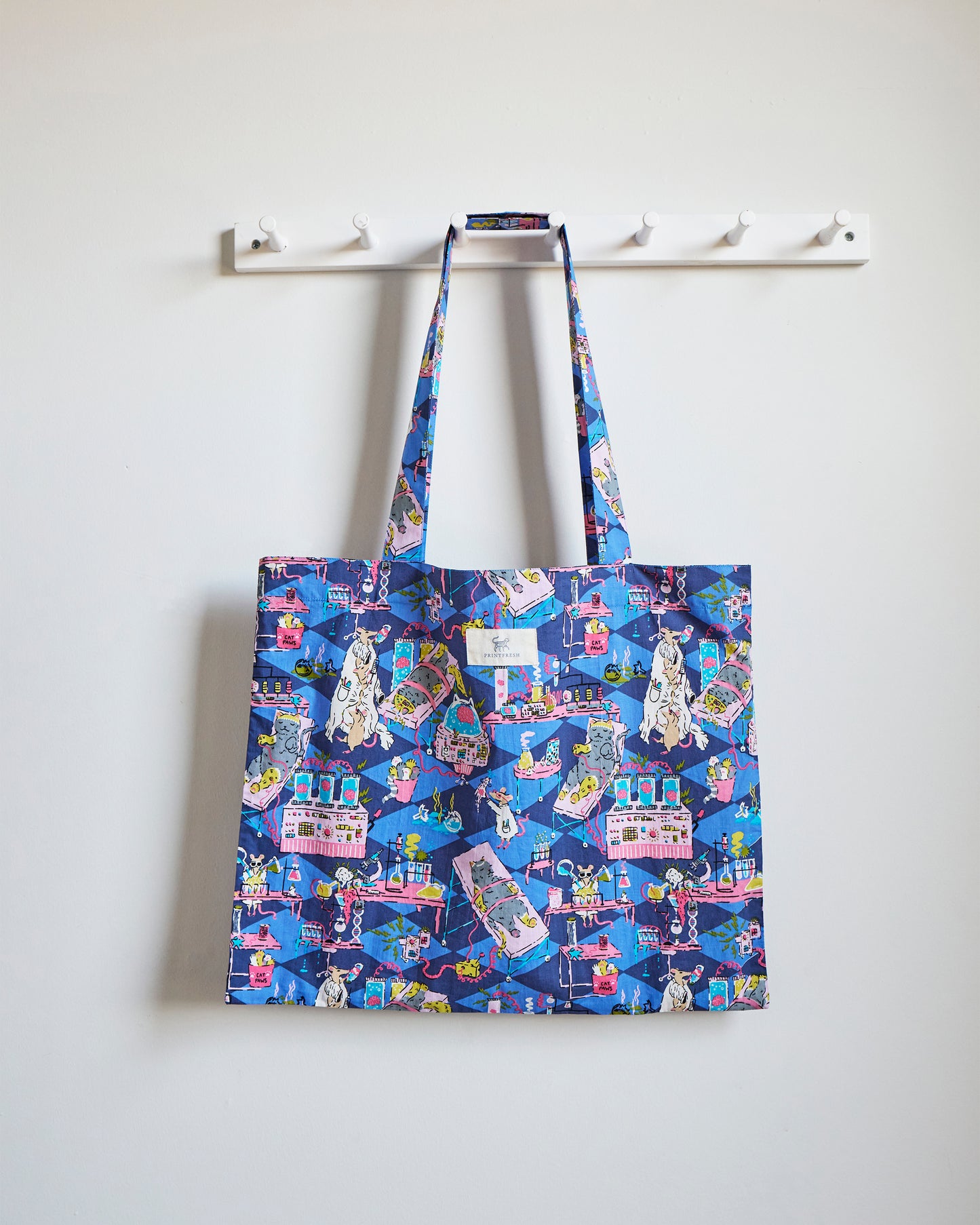 It’s Alive - Boyfriend Boxers & Go To Tote Bundle - Checkered Sapphire
