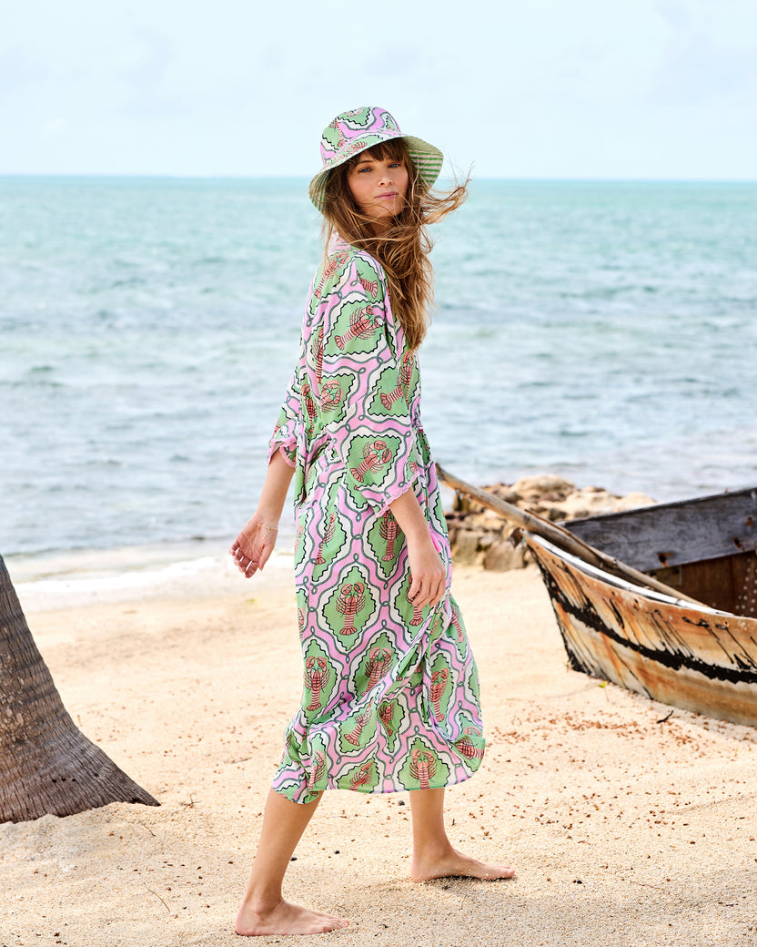 Lobster Lagoon - Bucket Hat - Pink Mojito - Printfresh