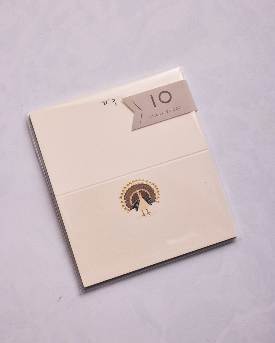 Ivory Combo - Gobble Place Cards - Karen Adams Designs - Printfresh