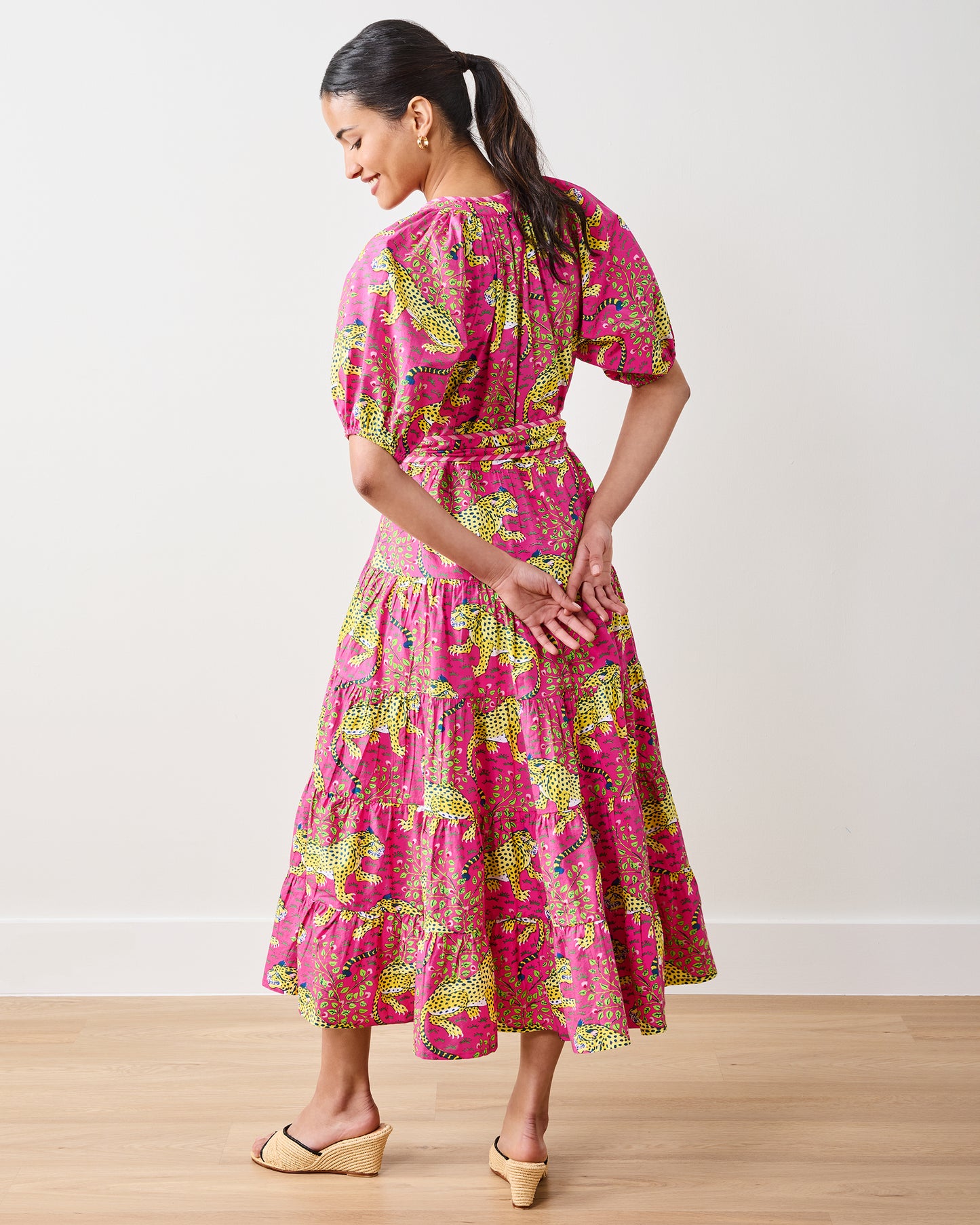 Bagheera - To and From Dress - Hot Pink - Printfresh