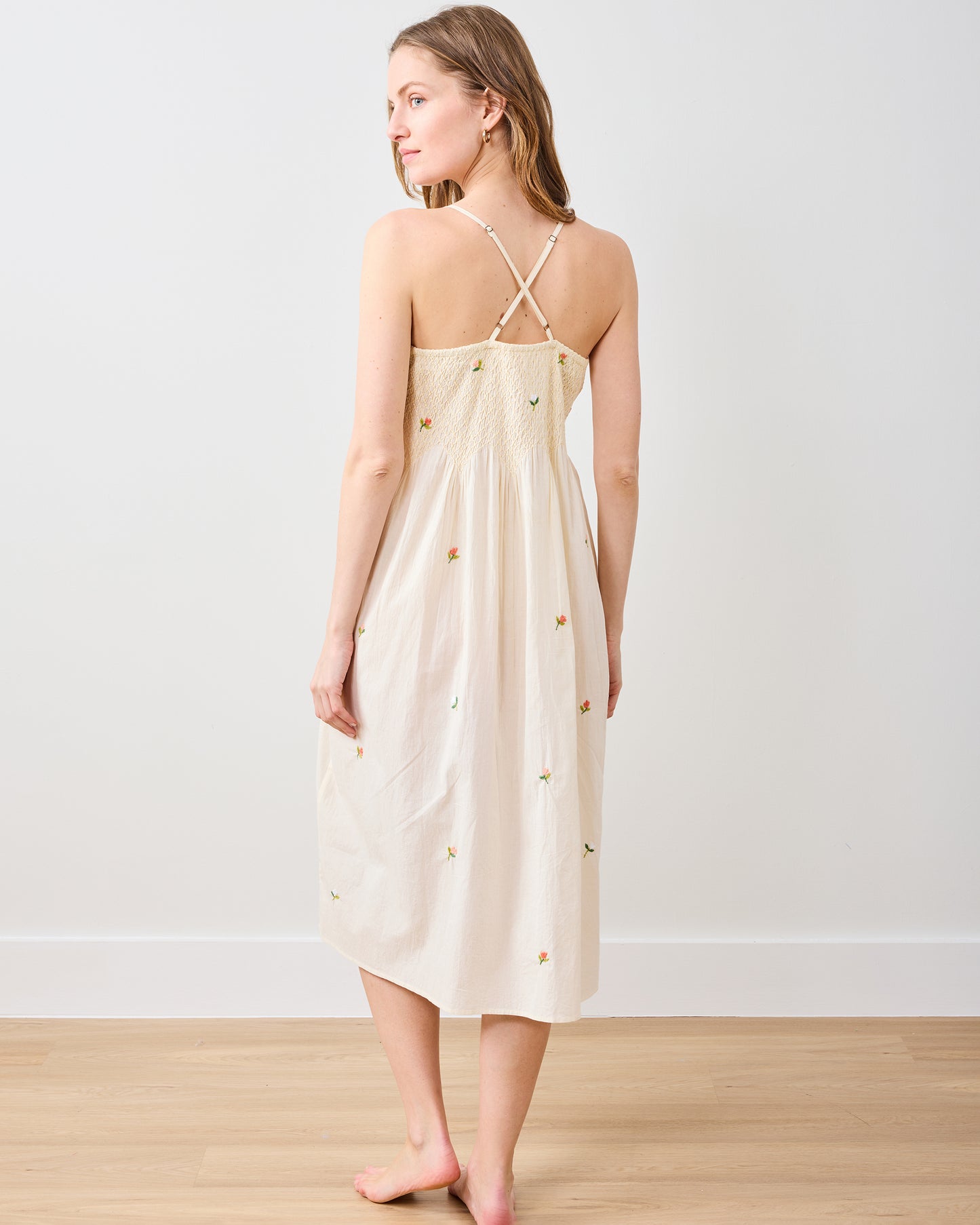 Sweet Bee - Naya Nightie - Cream - Printfresh
