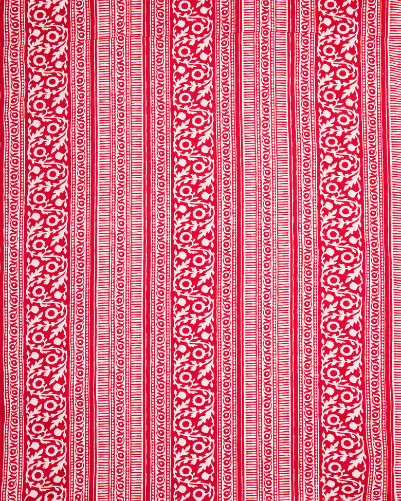 PF + Pencil & Paper Co. Red Paisley - Gwen Dress - Crimson - Printfresh