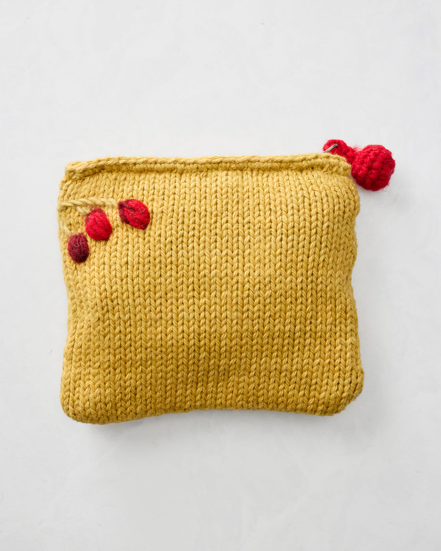 Bird & Blossom - Bird Pouch - Yellow - Printfresh