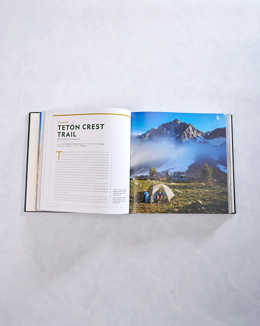 Hunter Green - 100 Hikes of A Lifetime: the World's Ultimate Scenic Trails - Graphic Image Inc.