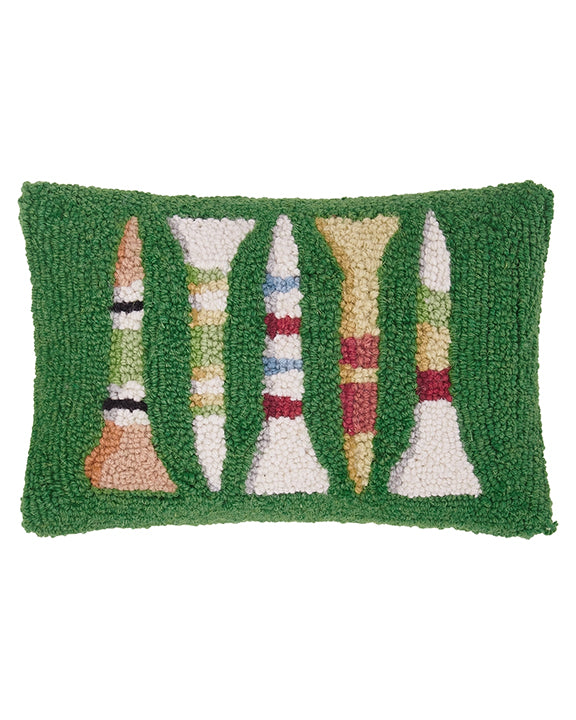 Multi - Golf Tees Hook Pillow - Peking Handicraft - Printfresh