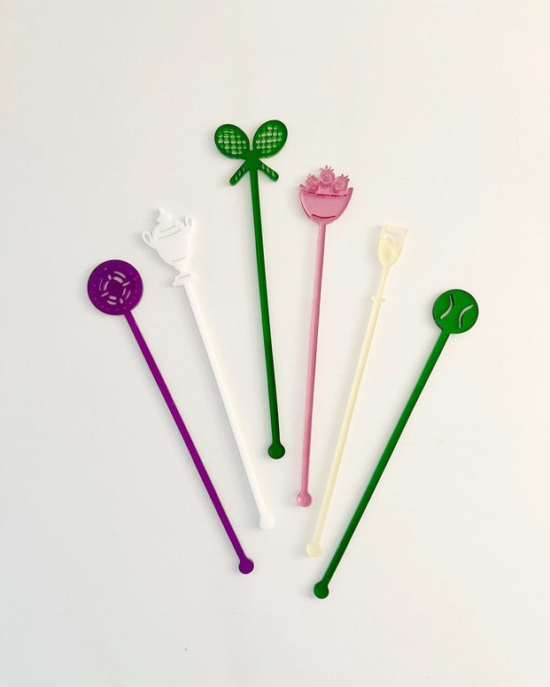 Multi - Wimbledon Inspired Stir Set - Lucky Lemon Paper Co. - Printfresh