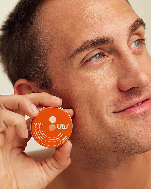 Orange - SPF50 Hydrating Sun Balm Face & Lip Protector - Utu - Printfresh