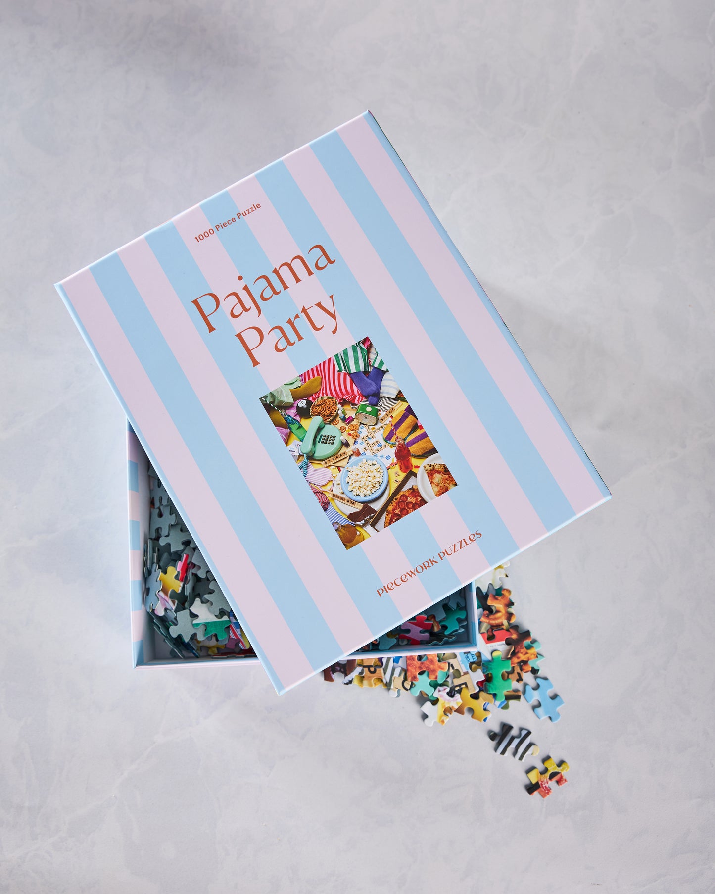 Blue Combo - Pajama Party Puzzle 1000 Pieces Puzzle - Piecework - Printfresh