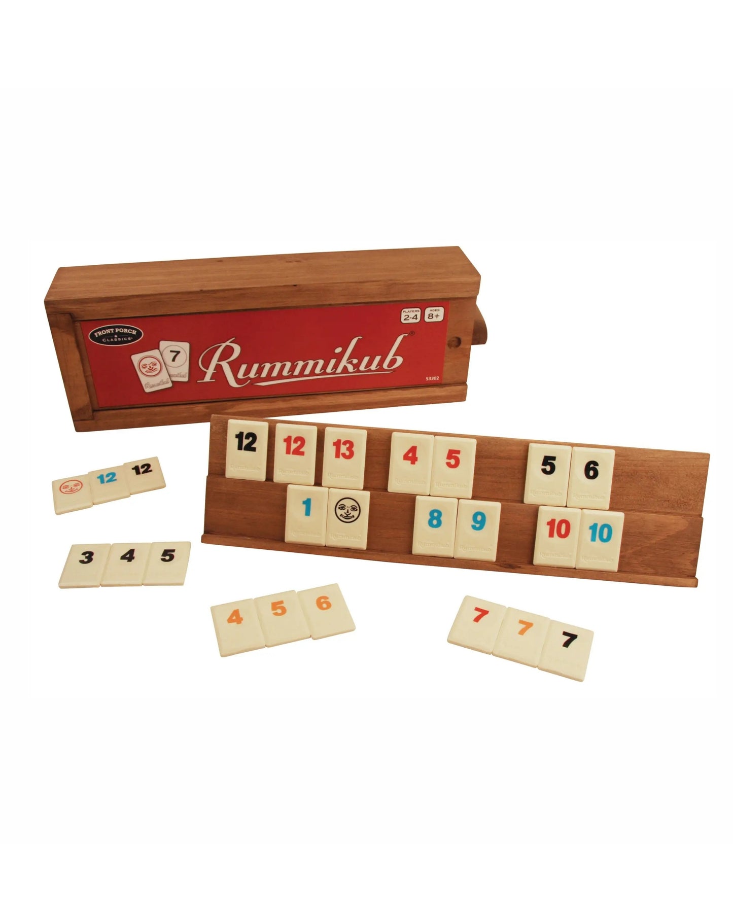 Red - Rummikub Vintage Edition - University Games