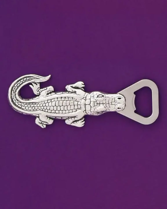 Silver - Alligator Bottle Opener - Basic Spirit - Printfresh