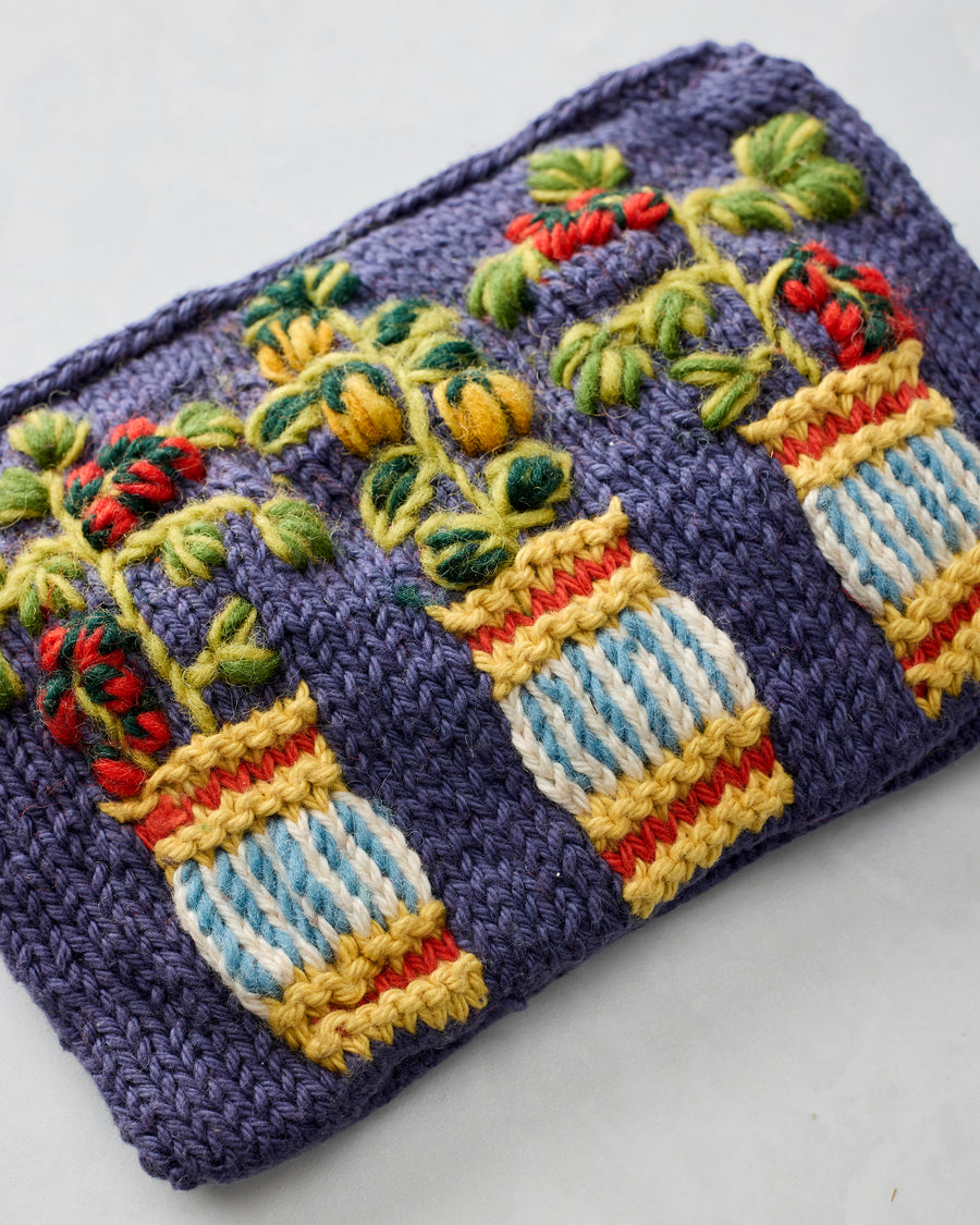 Kitchen Garden - Veggie Pouch - Navy - Printfresh