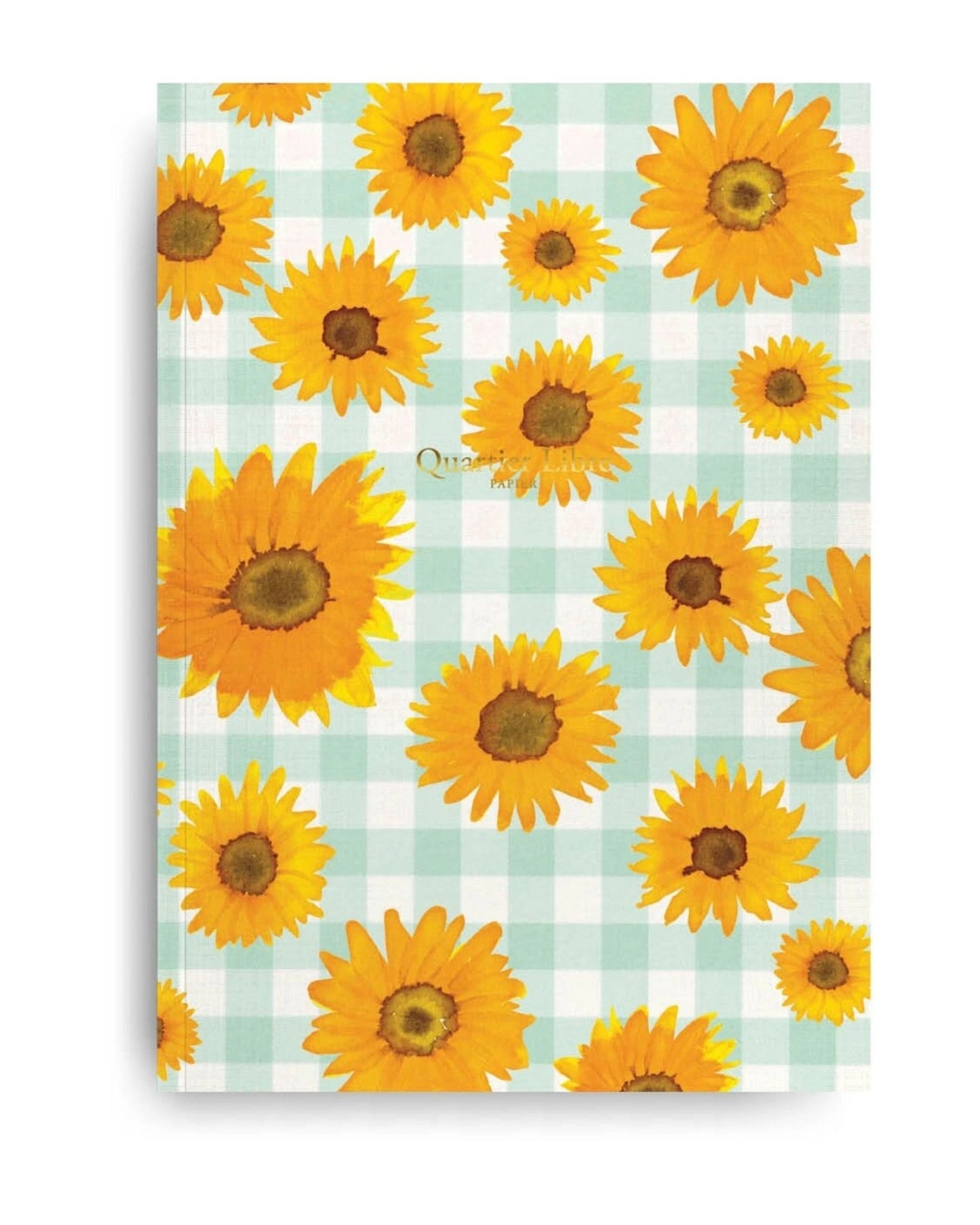 Yellow - Sunflower Journal - Quartier Libre Papier